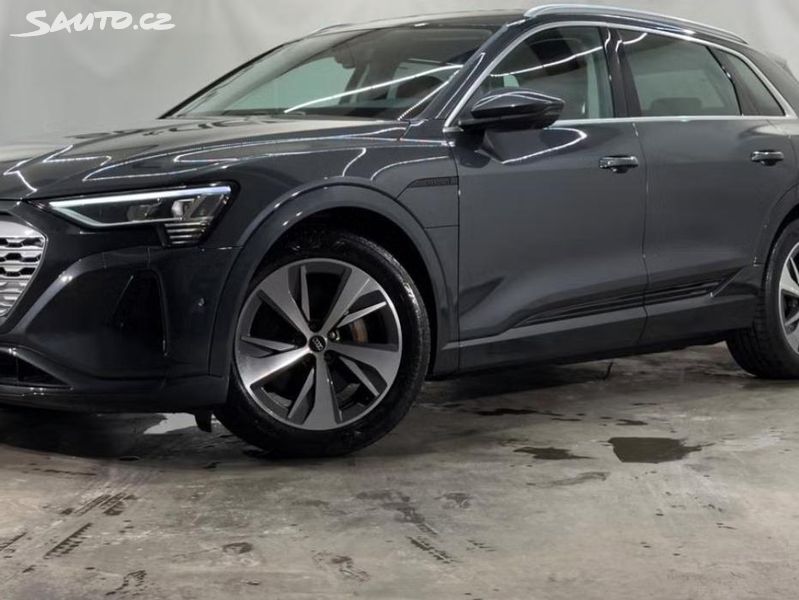 Audi Q8 e-tron, 50 Q SoH 95% 360Kam Vzduch LED